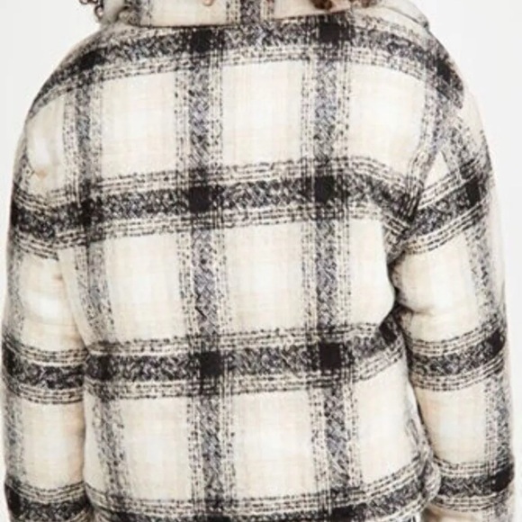 Apparis Marianny Plaid Print Coat size XS - Picture 8 of 8